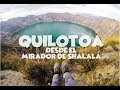 Laguna de Quilotoa desde El Mirador de la Comunidad de Shalalá -Cotopaxi