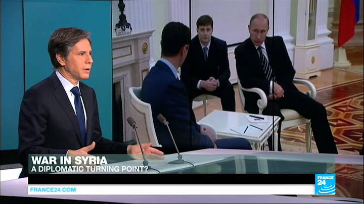 Exclusive interview with US Deputy Secretary of State Antony Blinken on FRANCE24