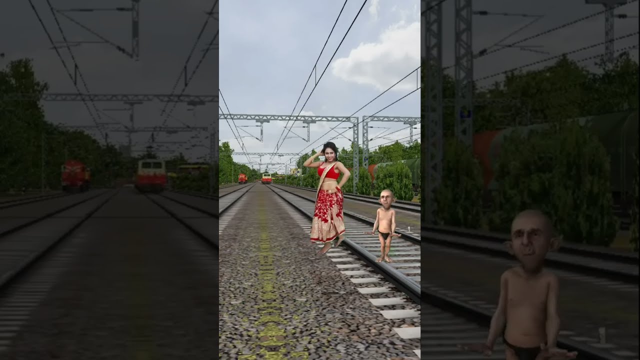 Funny Train Vfx Magic Video Shorts Youtube