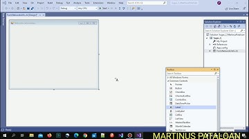Project membuat Info jaringan dengan Visual Basic oleh aplikasi Visual studio 2019 by Martinus P