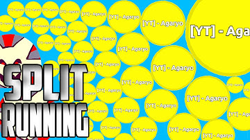 Split Running In Agar.io