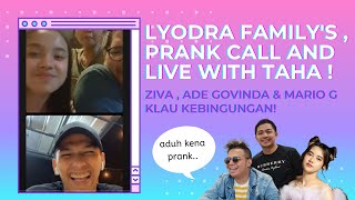 Full Live Lyodra on Instagram bp.lyly, Prank call, live with Taha, 30 /8/21