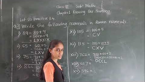 CLASS VI-MATHS -KNOWING OUR NUMBERS (PRACTISE 1.4)