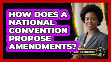 How does a national convention propose amendments?