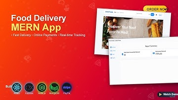 MERN Stack Food Delivery Website with Stripe & COD Payment | React, Node.js, Express, MongoDB
