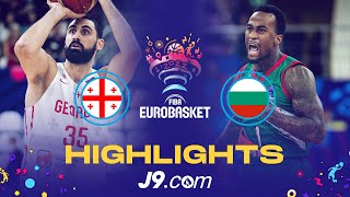 Georgia 🇬🇪 - Bulgaria 🇧🇬 | Game Highlights