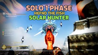 Solo 1 phase  Hefnd  Warlords Ruin  Hunter  Destiny 2