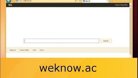 SUPER MALWARE, "Weknow.ac" aimed at Mac-users,  how to remove.