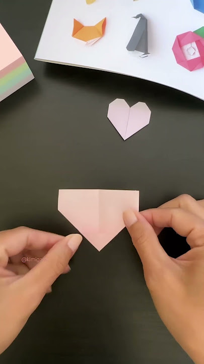 origami heart post it note｜TikTok Search