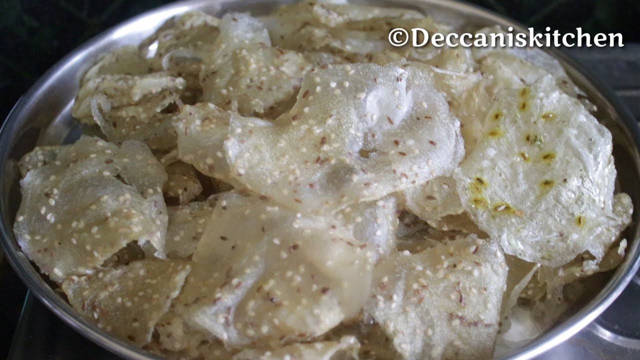 Chawal Ke Papad Banane Ka Tarika | Bina Bele Banaiye Chawal Ke Papad