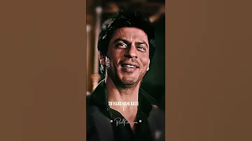 Jab Tak Hai Jaan X Memory Reboot Slowed SRK Reel Vibe 