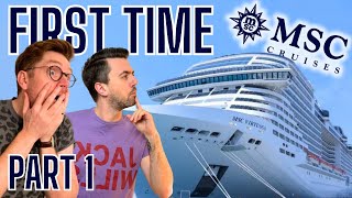 Our First Time On Msc Travel Day And Embarkation.