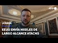 Eeuu envi a ucrania misiles de largo alcance atacms  afp