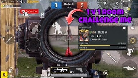 1v1 room challenge me by X - MEZOTIC 🔥😈 | room challenge | pubg mobile | ShayanGamingYT