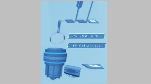 No jump difficulty chart obby stages 201-203 💕