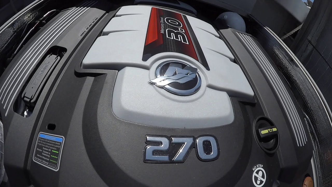 Repower | Jackman 24' with Mercury Diesel  3.0L V-6, Martin Cole with Mandurah Outboards