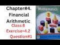 Class 8th Maths – Exercise 4.2, Question 1 (Currency Rate Change), Balochistan Board: