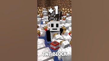 1 TNT 🧨 per Subscriber in Minecraft, Day 912 #shorts #minecraft