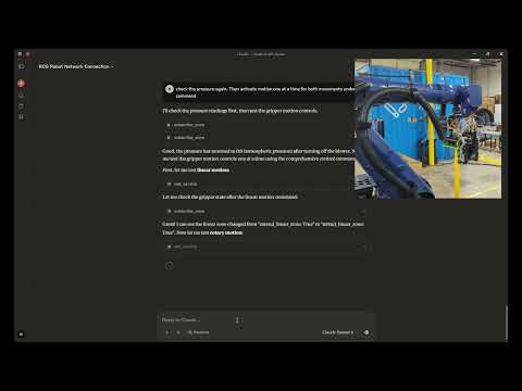 ROS MCP Server Demo with Contoro Unloading Robot - video from Contoro Robotics
