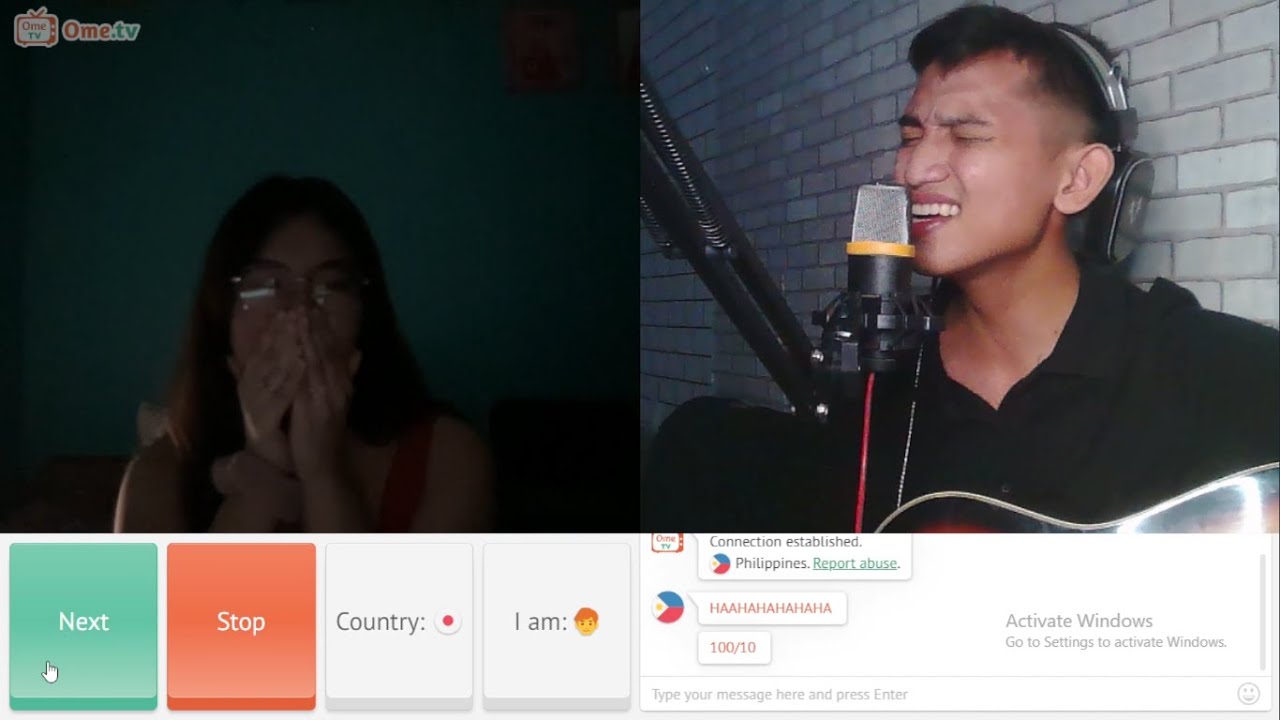SINGING TO STRANGERS!! ON OME TV!! [KILIGMOMENT!!]