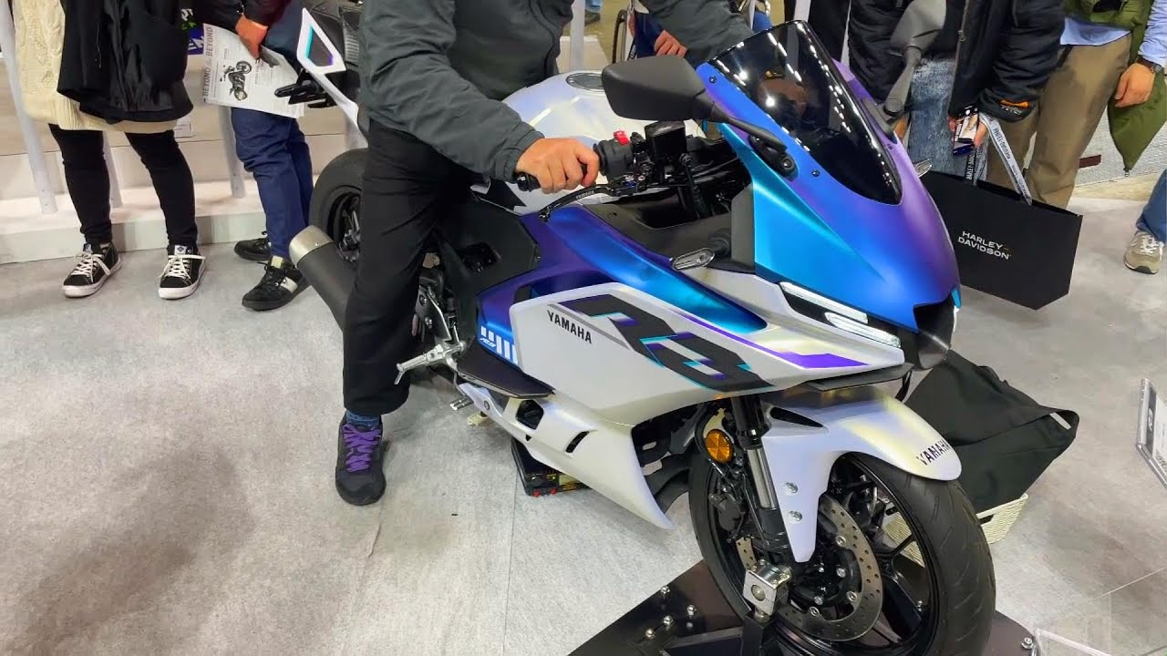Yamaha YZR-R3 東京モーターサイクルショー2025 - YouTube