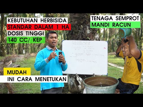 Video: Berapa galon yang dibutuhkan untuk menyemprot satu acre?