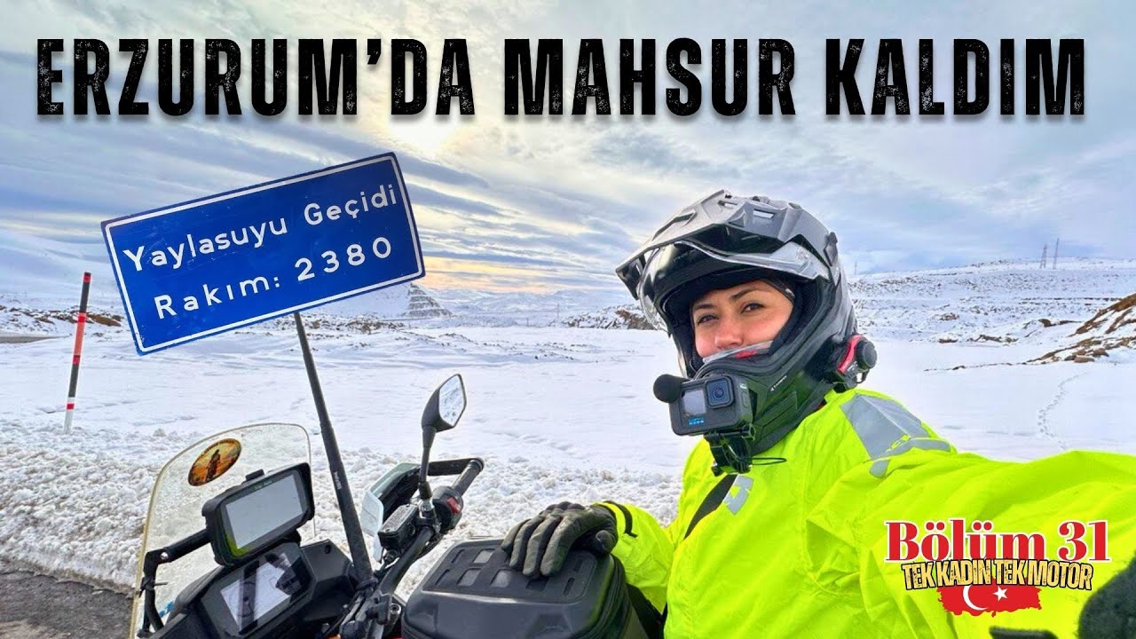 KARDA MAHSUR KALDIM!  EN SOĞUK DAĞ GEÇİŞLERİ / ERZURUM / Bölüm 31