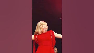 Thumbnail of Aurora singing Heathens live at Slottsfjell in Tonsberg, Norway on July 10, 2024. #concert #aurora