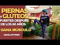 GANA MÚSCULO 💪🏼UNA RUTINA POWER DE PIERNAS Y GLÚTEOS 🍑 #abuelafitperu #glutes #argentina #fitness