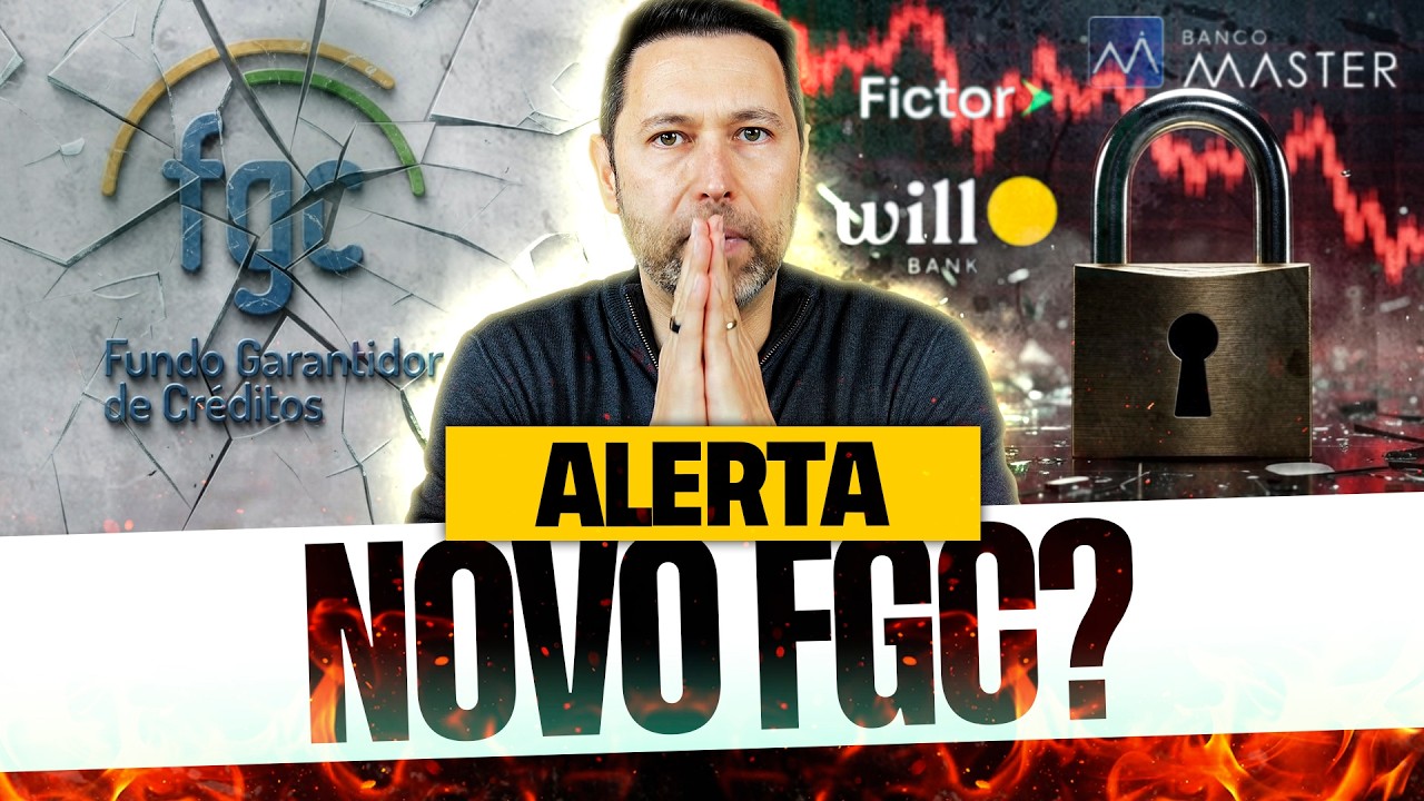 ALERTA: NOVO FGC? | CASO BANCO MASTER PODE MUDAR AS REGRAS DO MERCADO? O SEU DINHEIRO ESTÁ SEGURO?