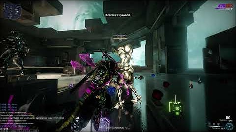 Warframe [29.0.7] Flux Rifle Performance Test