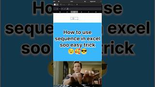 How to sequence tour data in excel soo easy trick to use #excel #exceltips #exceltricks @Mideacademy