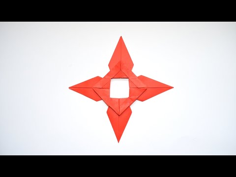 Estrella ninja origami
