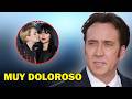 Tras cinco años de matrimonio, Nicolas Cage ha revelado la verdad sobre su matrimonio infernal.