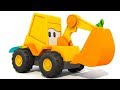 Max der Bagger baut  Spielzeugautos.  Zeichentrickfilm für Kleinkinder.