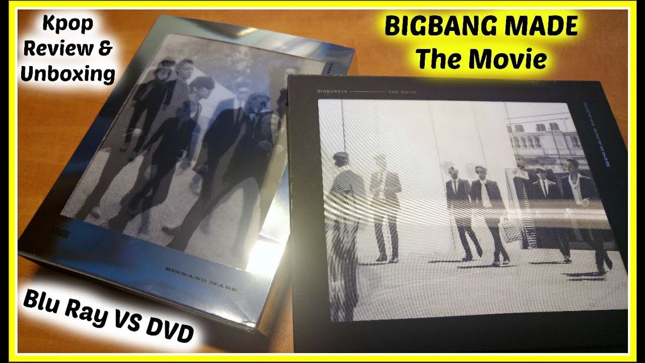 Kpop Review & Unboxing of BIGBANG MADE The Movie Blu Ray VS