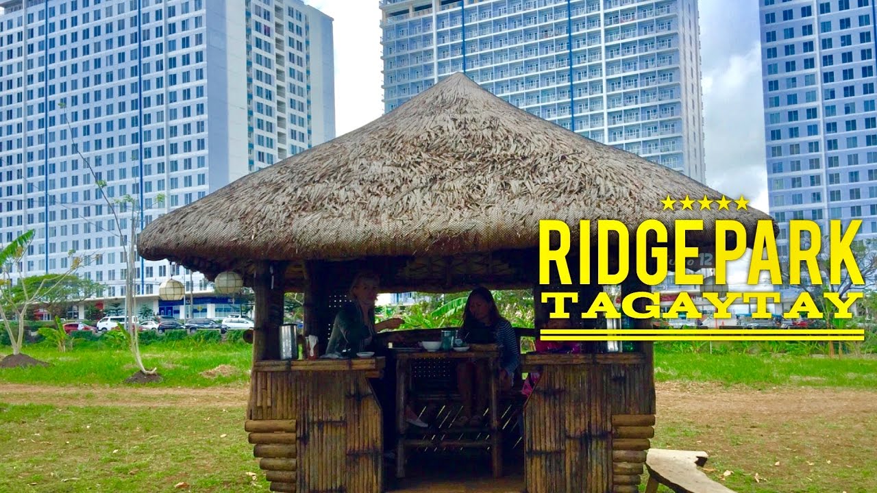Ridge Park Tagaytay Kainan Sa Kubo Bulalo with a View of Taal Volcano
