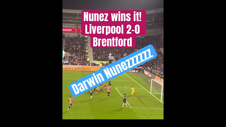 Nunez Wins it! Goals Liverpool 2-0 Brentford! 🔥