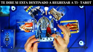 EL TAROT TE HABLA A TRAVES DE MI. TE DIRE SI ESTA DESTINADO A REGRESAR CONTIGO❤️ TAROT INTERACTIVO