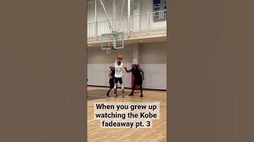 The midrange game is underrated #basketball #midrange #jumpshot #fadeaway #kobe