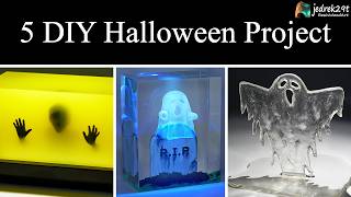 5 MOST Amazing DIY Halloween Ideas from Epoxy RESIN. SIMPLE Tutorial / Resin Art