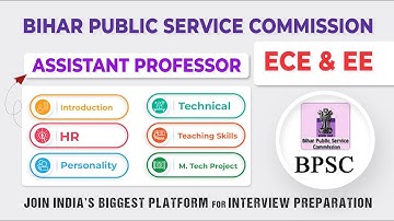 Components you need to prepare for BPSC AP ECE & EE Interview preparation & guidance with YourPedia
