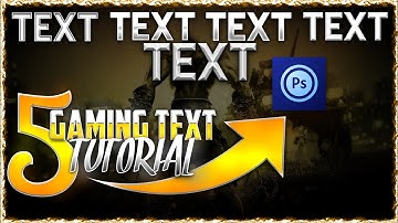 HOW TO MAKE AWESOME GAMING TEXT IN ANDROID |PS TOUCH| TUTORIAL |NAKUL GAMER|