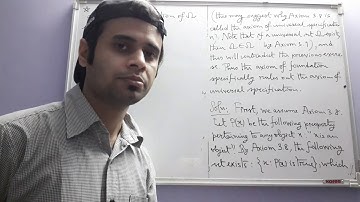 Axiomatic set theory (ZFC) (from Analysis I by T. Tao) (Part 14)