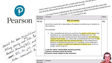 Classical conditioning application to scenario Psychology Edexcel A Level / IAL