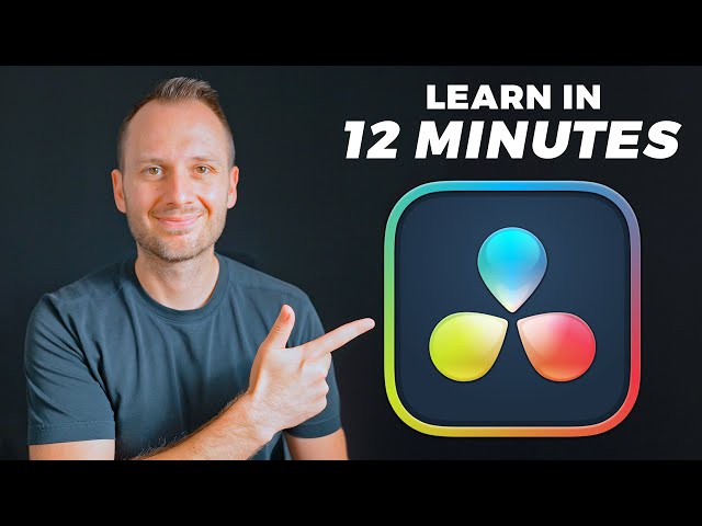 DaVinci Resolve Beginners Tutorial 2024: Edit like a PRO for FREE! class=