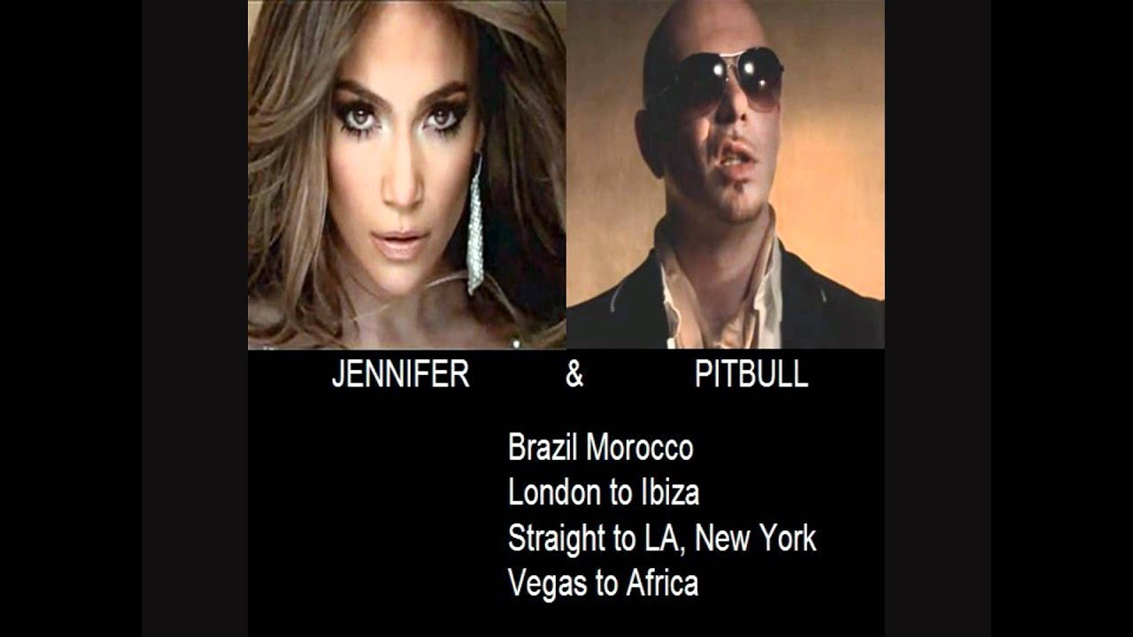 Jennifer Lopez Feat Pitbull On The Floor Lyrics Prod With Red
