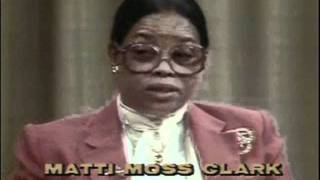 Video thumbnail of "Dr. Mattie Moss Clark Interview (Rare Footage) 1981"
