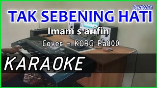 TAK SEBENING HATI - IMAM S ARIFIN - KARAOKE - Cover Pa800