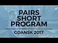 Daria PAVLIUCHENKO : Denis KHODYKIN RUS Pairs Short Program GDANSK 2017